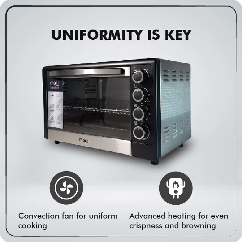 MarQ by Flipkart 48-Litre with Motorized Rotisserie Oven Toaster Grill (OTG)