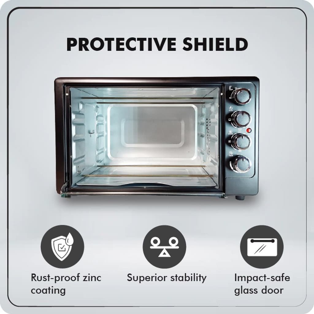 MarQ by Flipkart 48-Litre with Motorized Rotisserie Oven Toaster Grill (OTG)