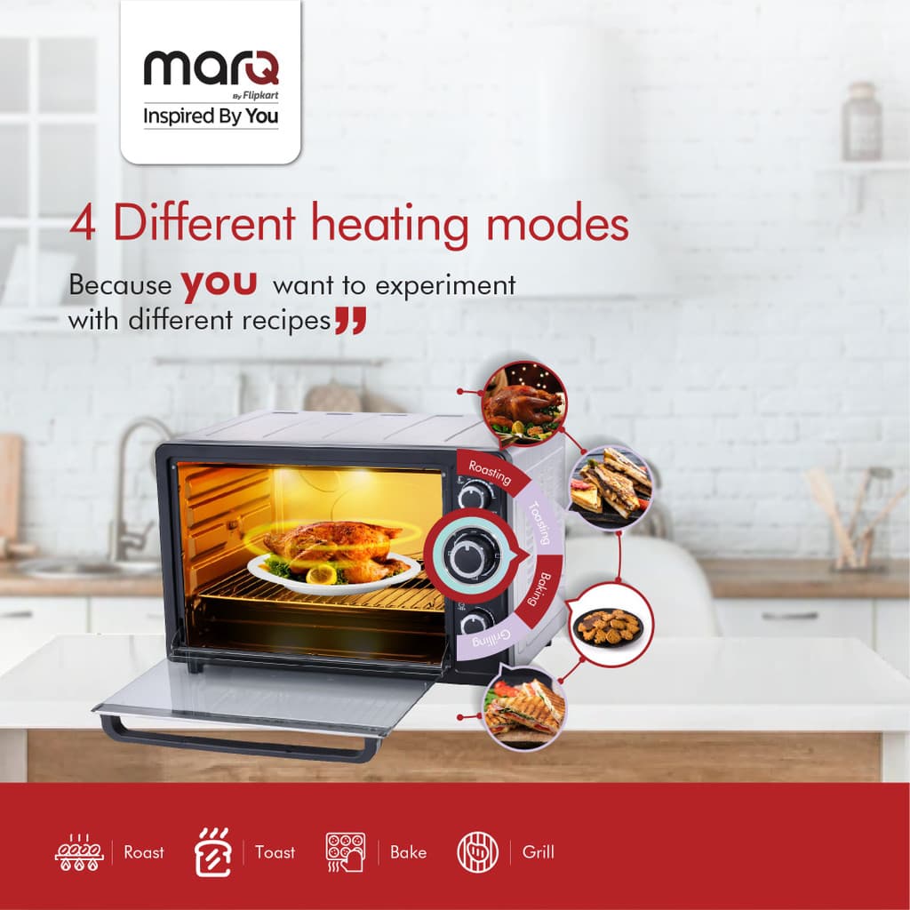 MarQ by Flipkart 63-Litre Oven Toaster Grill (OTG)