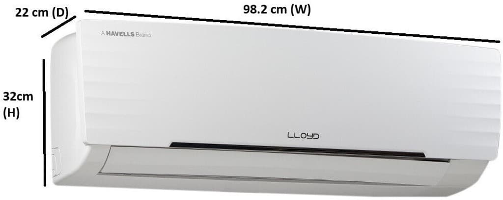 Lloyd 2025 Model 1.5 Ton 5 Star Split Inverter AC