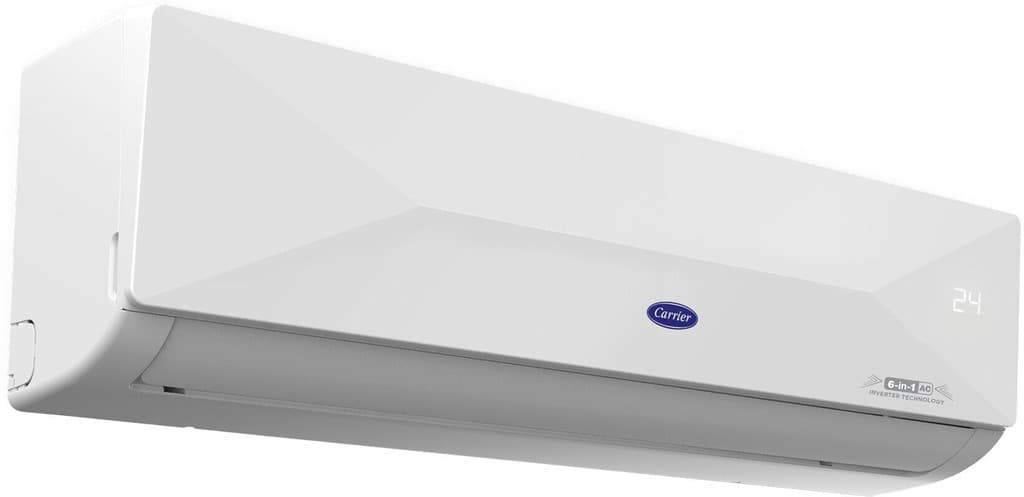CARRIER 2025 Model 2 Ton 5 Star Split Inverter with Wi-fi Smart Flexicool 6 in 1 Convertible, Smart Energy Display, Dual Filtration with HD & PM 2.5 Filter AC