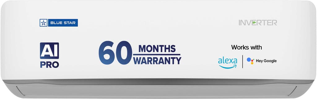 Blue Star 2025 Model 1.5 Ton 5 Star Split Inverter with Wi-fi AC
