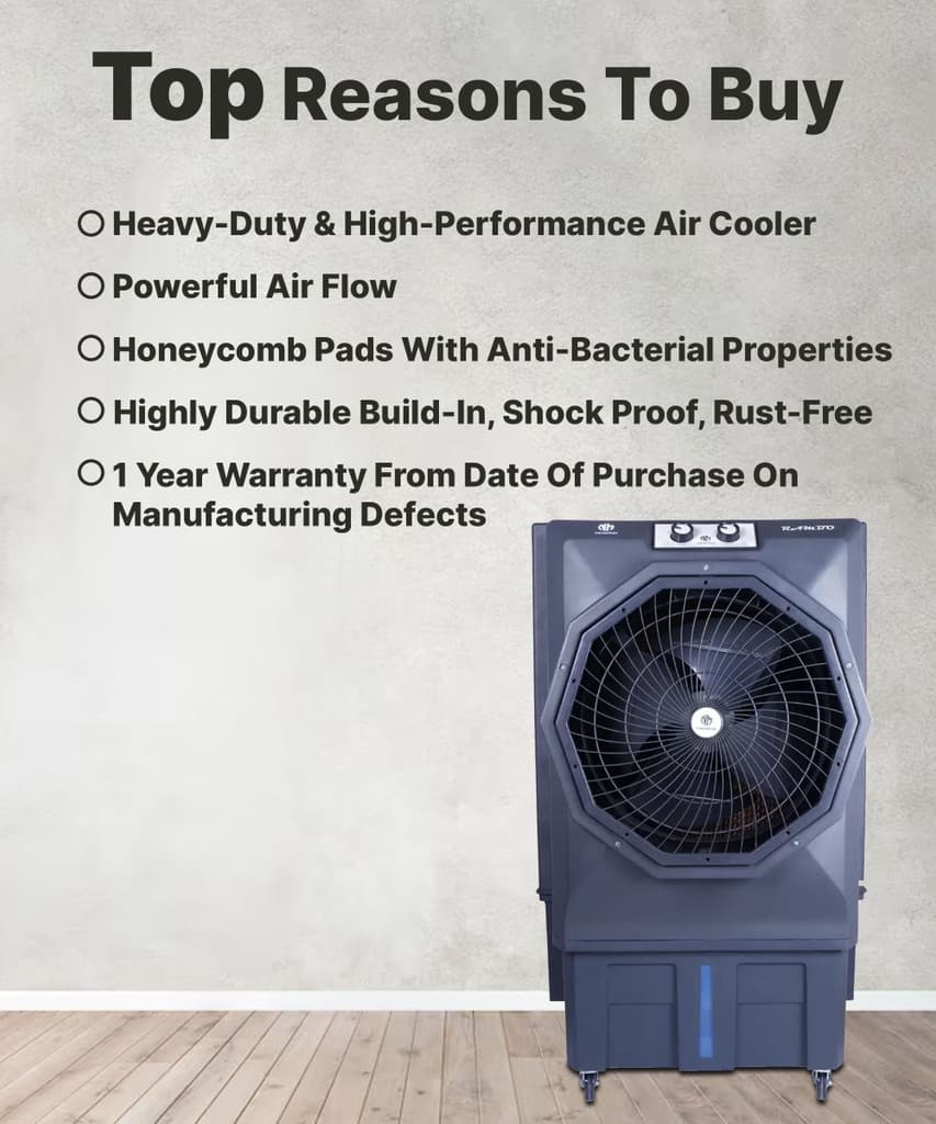 novamax 100 L Desert Air Cooler