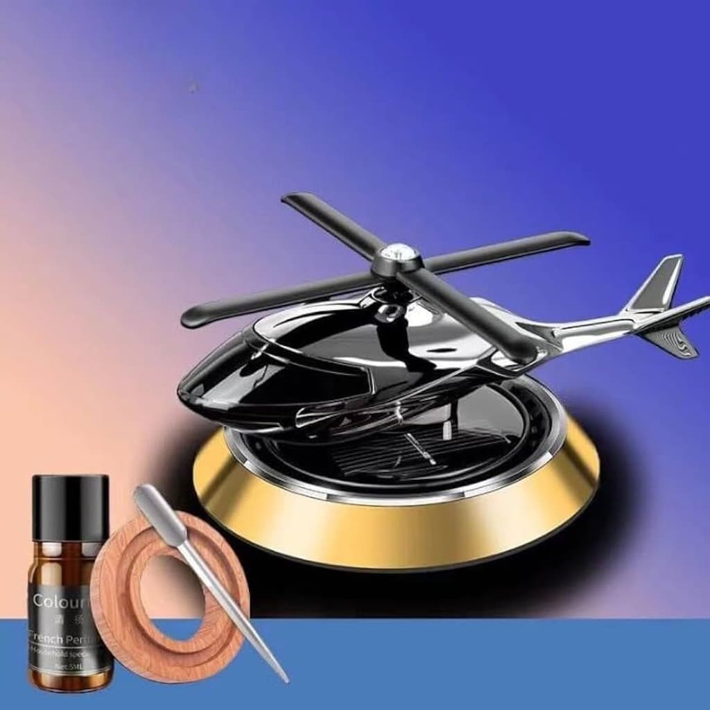 AKHANDVRUTI Room Car Air Freshener Solar Perfume Auto Rotation Accessories Interior Decoration Humidifier