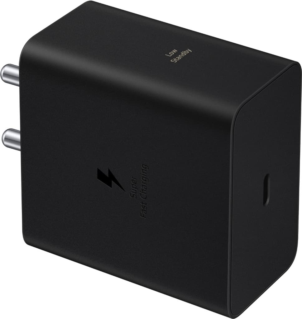 Samsung 60 W GaN 3 A Wall Charger for Mobile with Detachable Cable