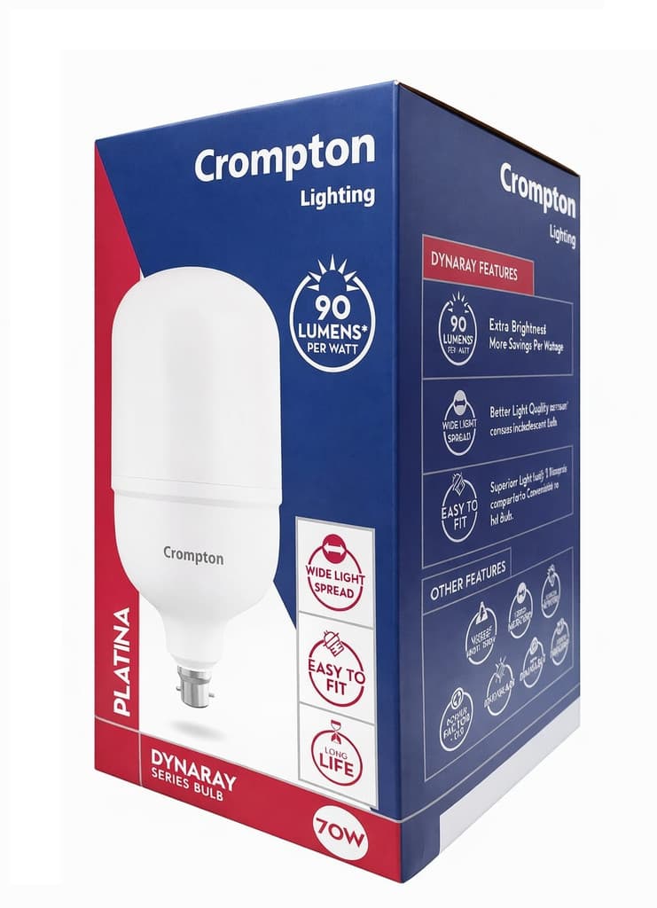 Crompton 70 W Basic Standard B22 LED Bulb