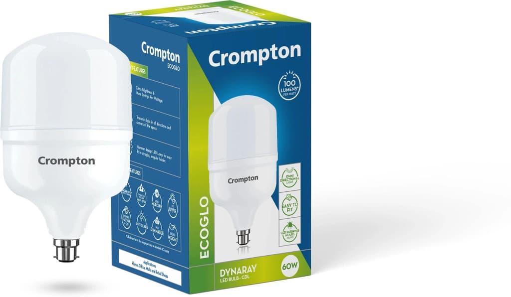 Crompton 60 W Basic Standard B22 LED Bulb