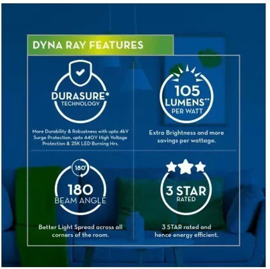Crompton 9 W Basic Standard B22 LED Bulb