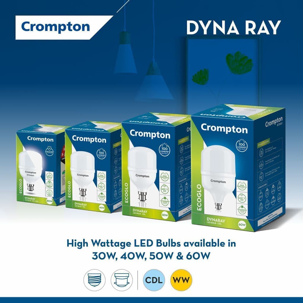 Crompton 60 W Basic Standard B22 LED Bulb
