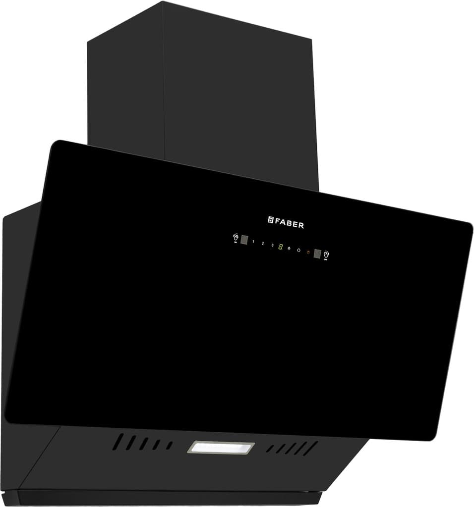 FABER Hood Mojito IN HC SC FL BK 90 Auto Clean Ceiling Mounted BLACK 1200 CMH Chimney