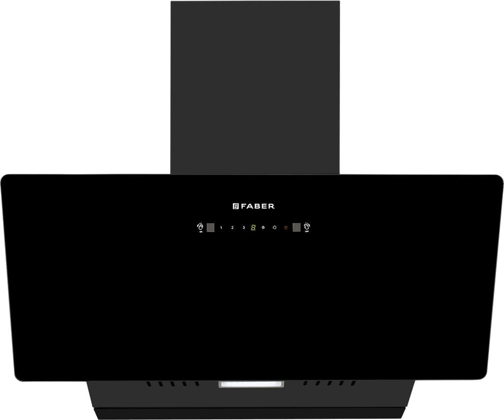 FABER Hood Mojito IN HC SC FL BK 90 Auto Clean Ceiling Mounted BLACK 1200 CMH Chimney