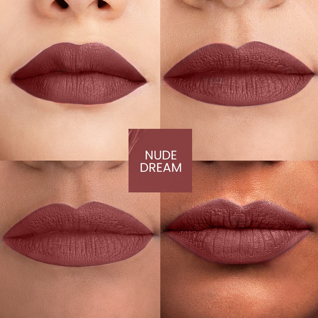 Lakmé Forever Matte Liquid Lip Colour|Red Revival + Nude Dream