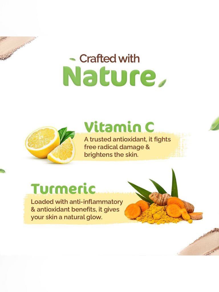 Mamaearth Glow Oil Control Compact SPF 30 with Vitamin C & Turmeric for 2X Instant Glow Compact