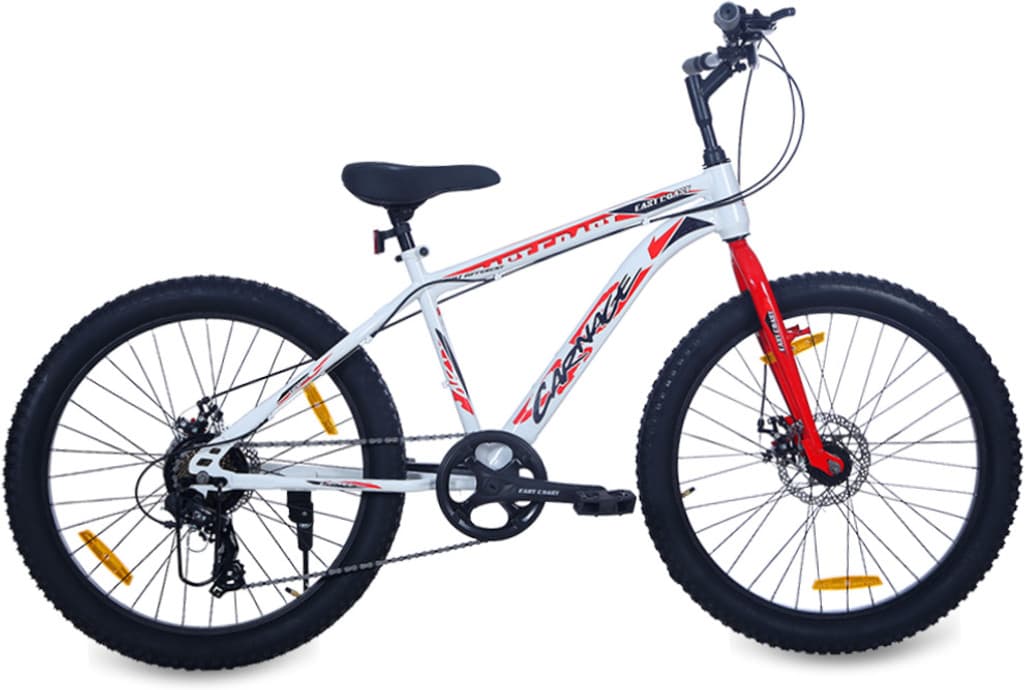 EAST COAST CARNAGE 24T Cycle with 7 Speed Gear ( 9years to 13 years Big Kids) 24 T (inch) Mountain Cycle