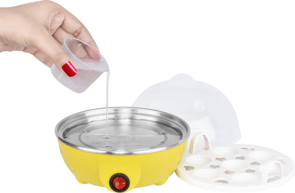 Royatto Automatic Off - Egg Poacher for Steaming, Cooking Boiling & Frying Electric Egg Boiler,Egg Cooker Egg Cooker