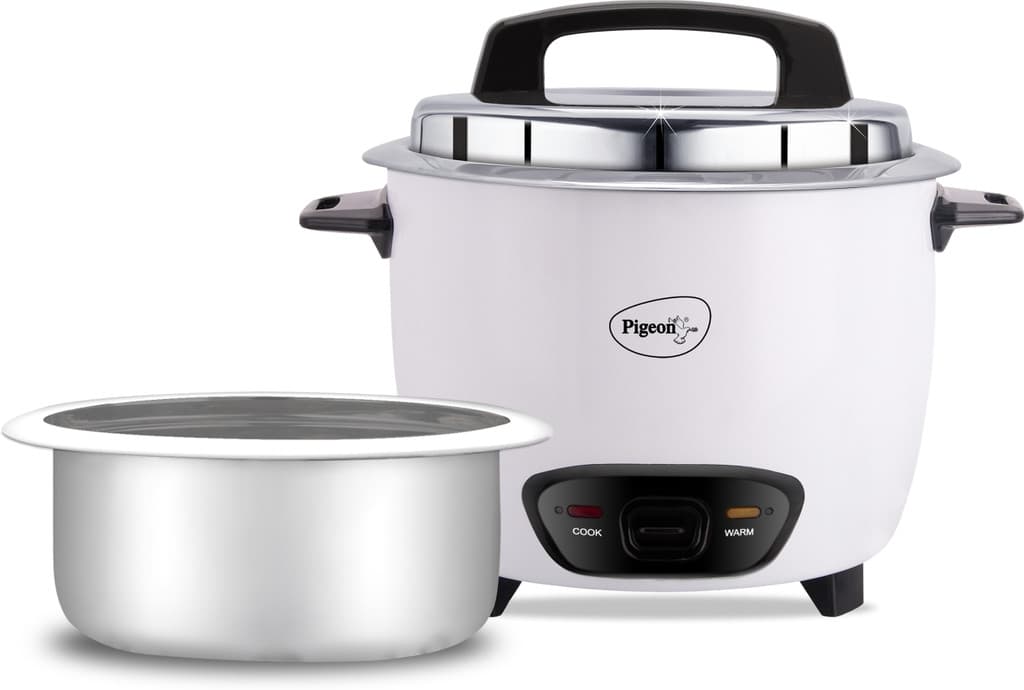 Pigeon JOY SINGLE POT
AUTOMATIC MULTI COOKER WARMER Electric Rice Cooker with Steaming Feature