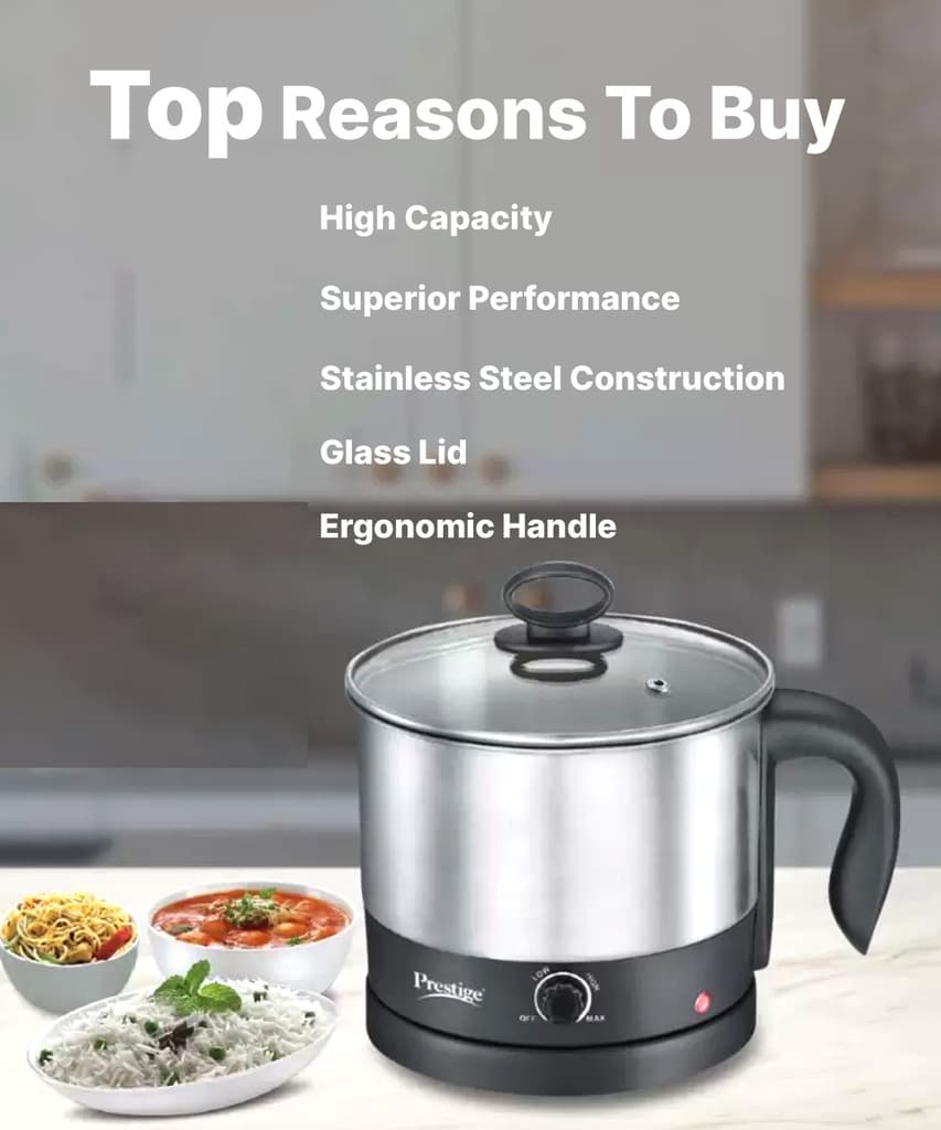 Prestige PMC 1+ Multi Cooker Electric Kettle