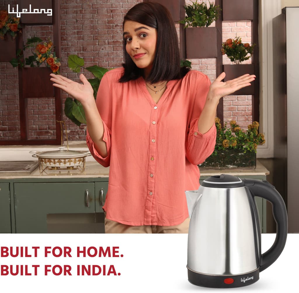 Lifelong ISI Certified LLEK15 Electric Kettle