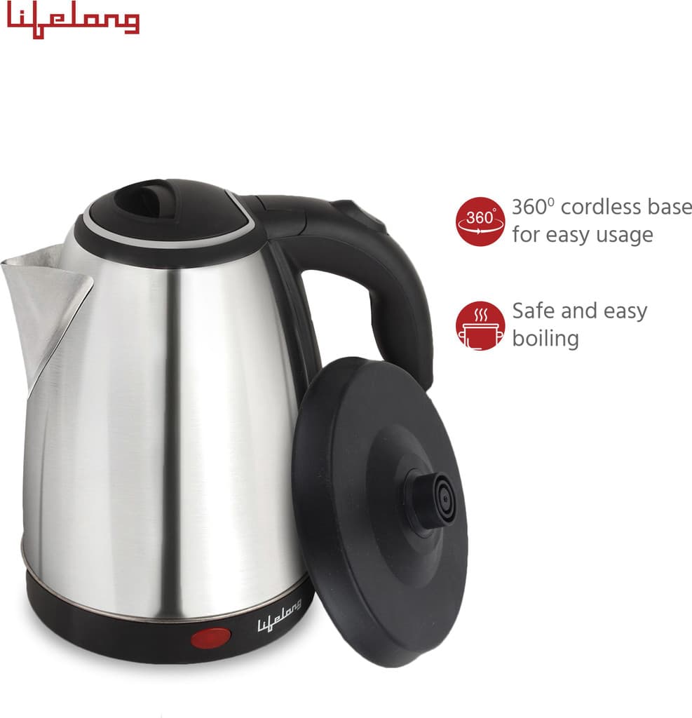 Lifelong ISI Certified LLEK15 Electric Kettle