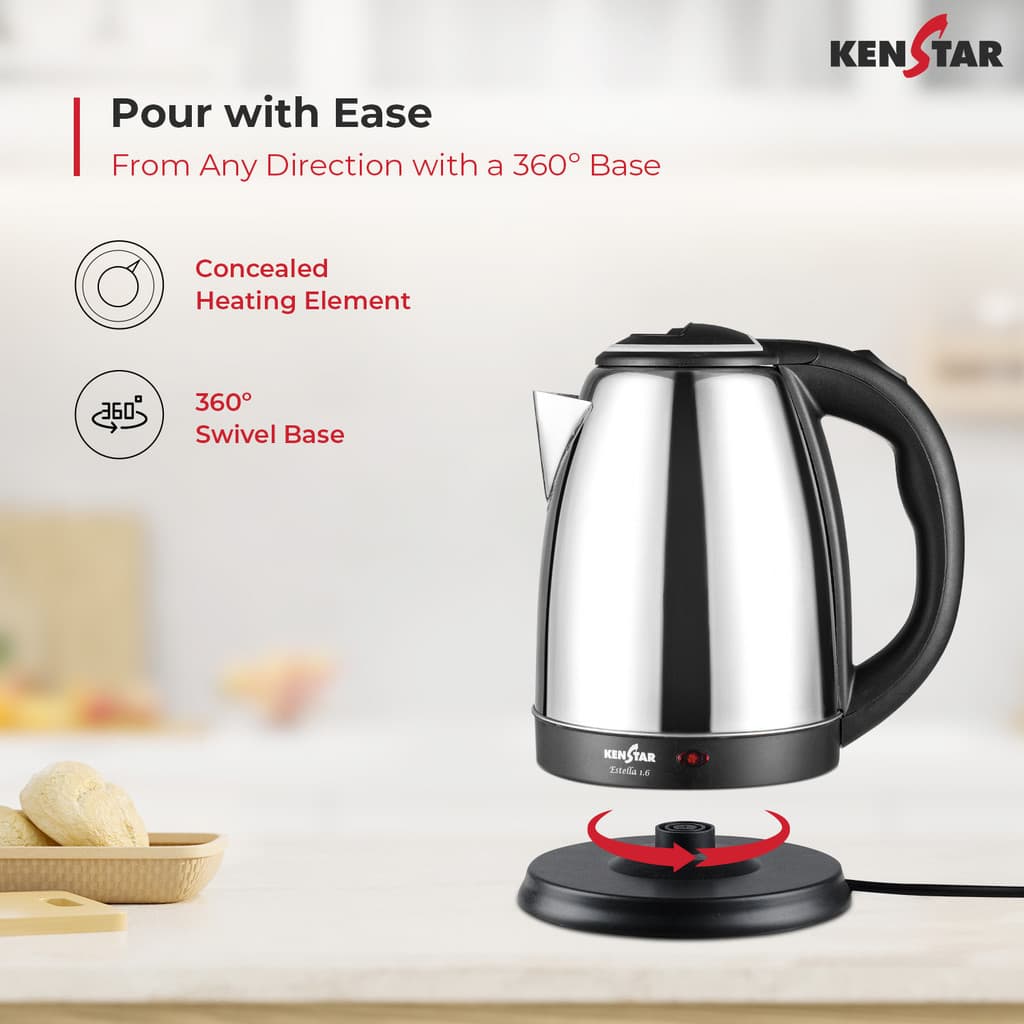 Kenstar Estella 1.6 Electric Kettle