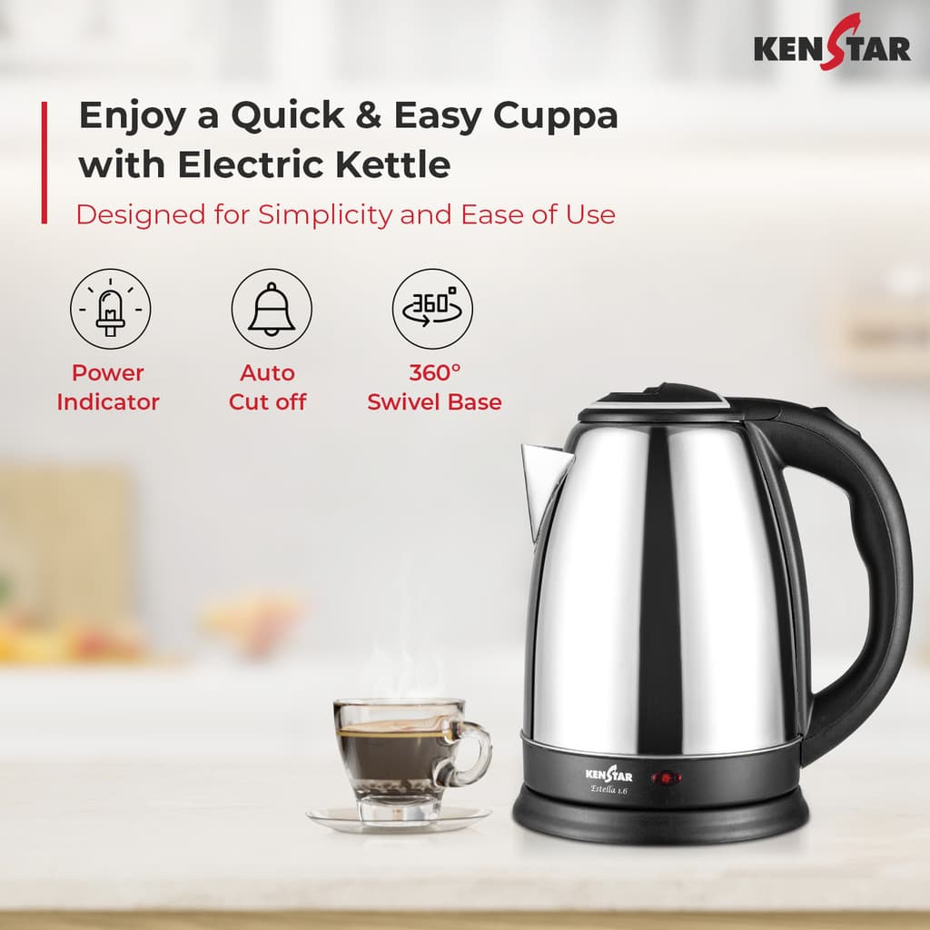 Kenstar Estella 1.6 Electric Kettle