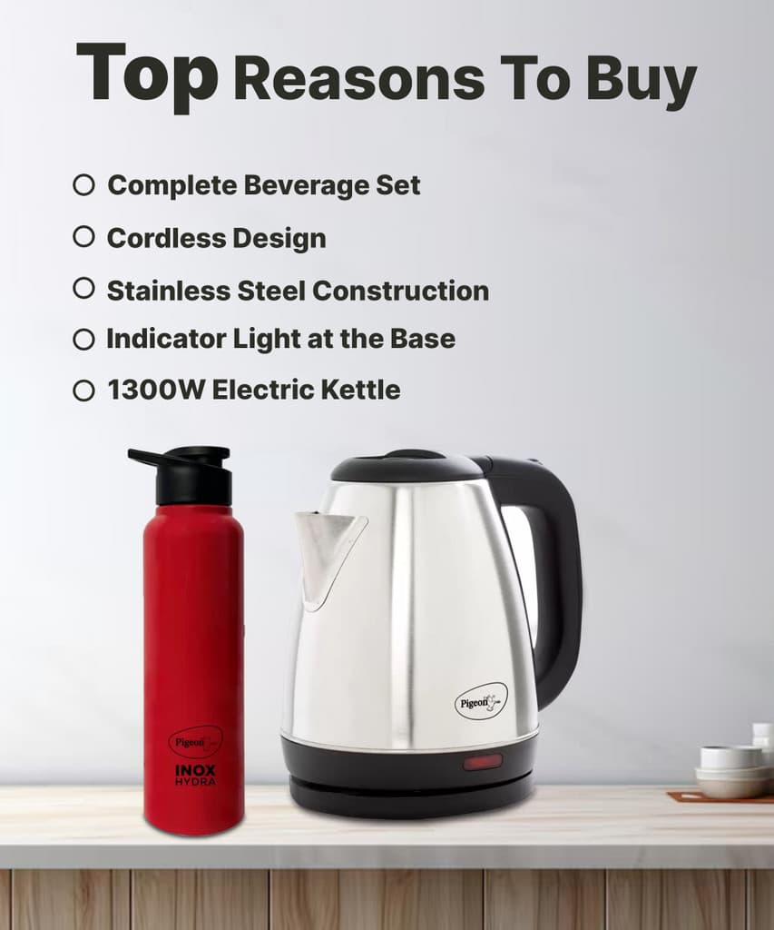 Pigeon Kettle+Water Bottle Electric Kettle with Bottle