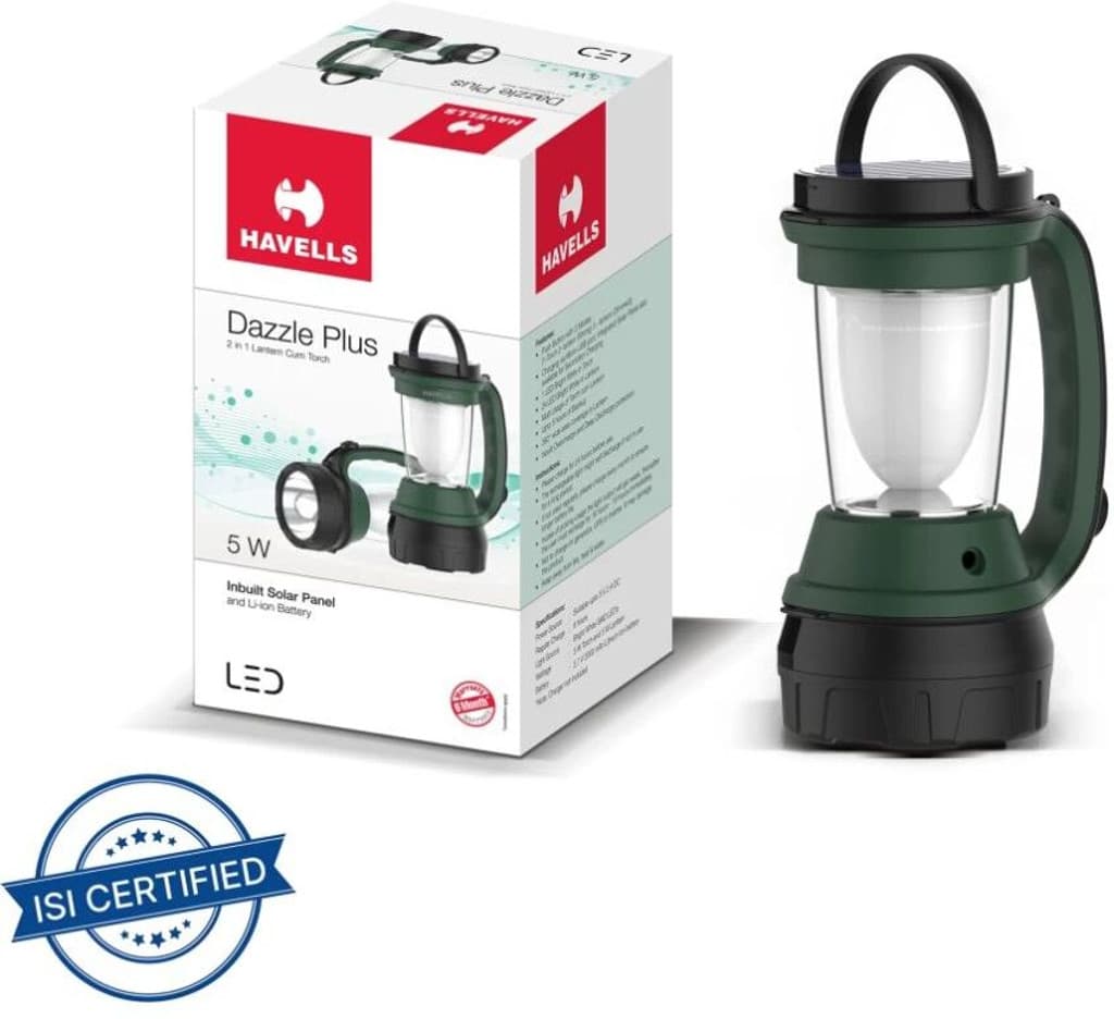 HAVELLS Dazzle Plus Lantern Torch 5W 5 hrs Lantern Emergency Light