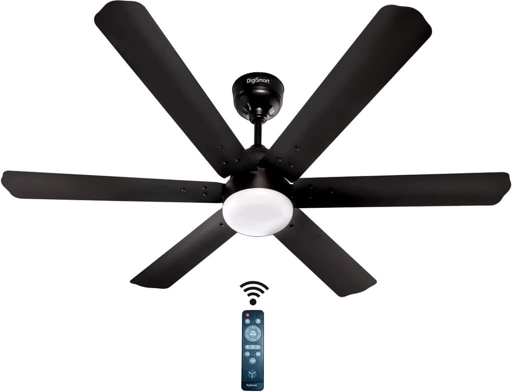 DIGISMART AUTUM HEXA with 5 Year Warranty BLDC Motor with Remote 1200 mm Ceiling Fan