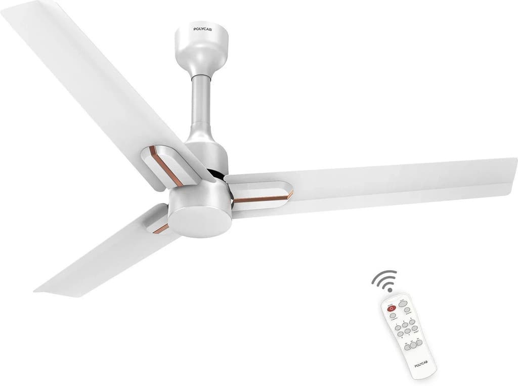 Polycab Wizzy Neo with 4 Year Warranty BLDC Motor with Remote 1200 mm Ceiling Fan