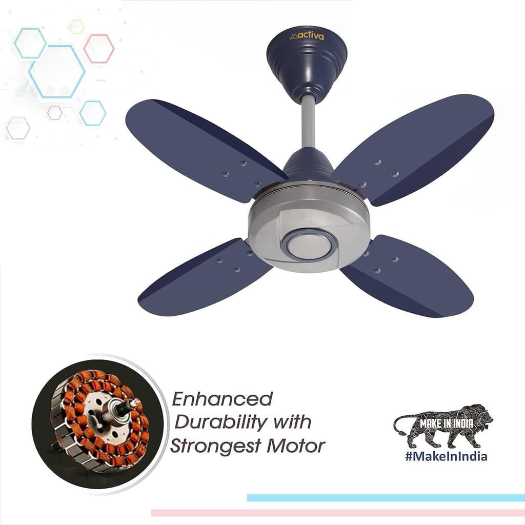 ACTIVA ORNET FAN with 2 Year Warranty Anti Dust 600 mm Ceiling Fan