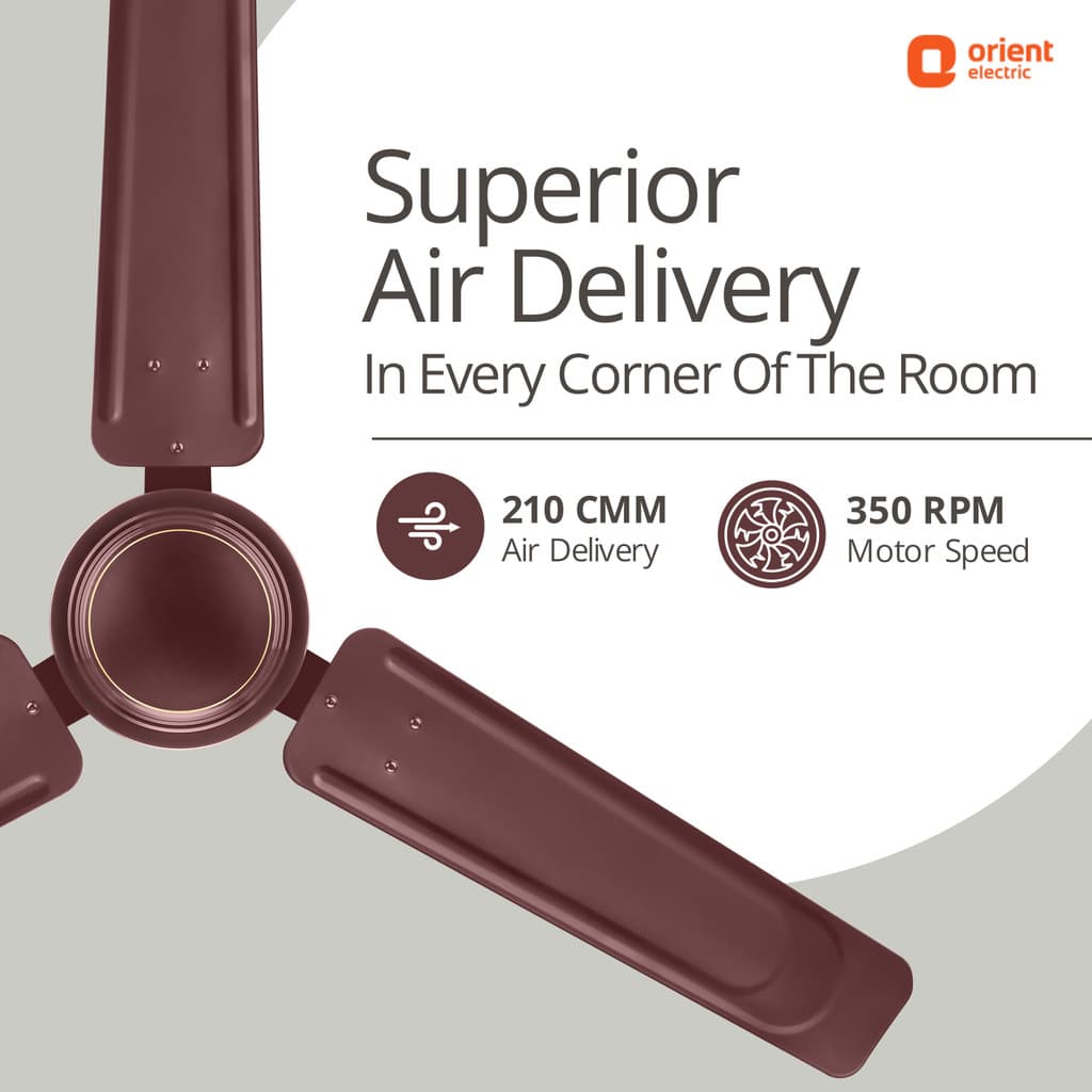 Orient Electric Ujala Air with 2 Year Warranty 1200 mm Ceiling Fan