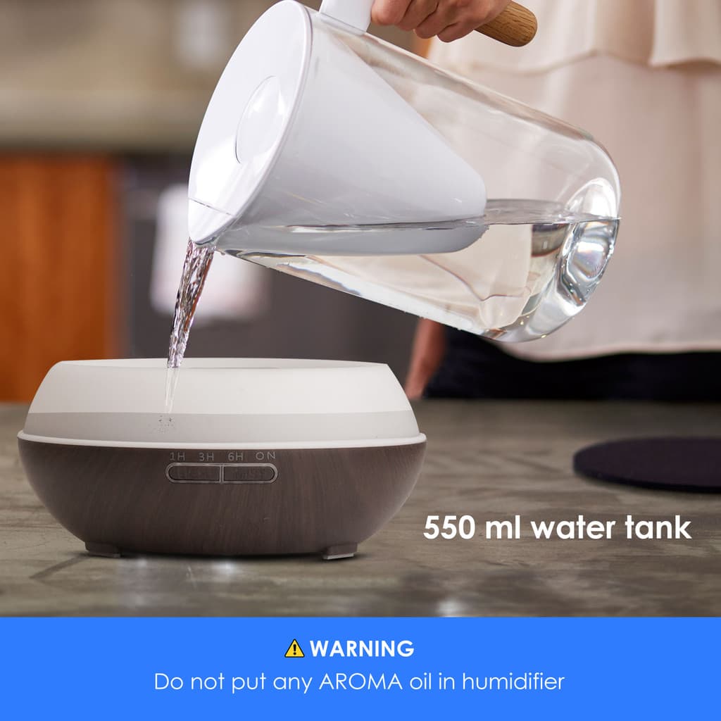 AGARO Room VIBE 550 ml Adult/Baby Humidifier for Home, Bedroom & Office Humidifier