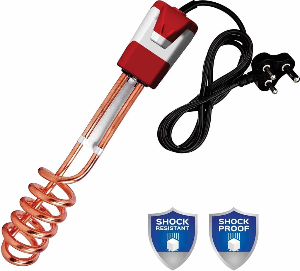 mi star 2022 copper red 2000 W Shock Proof Immersion Heater Rod