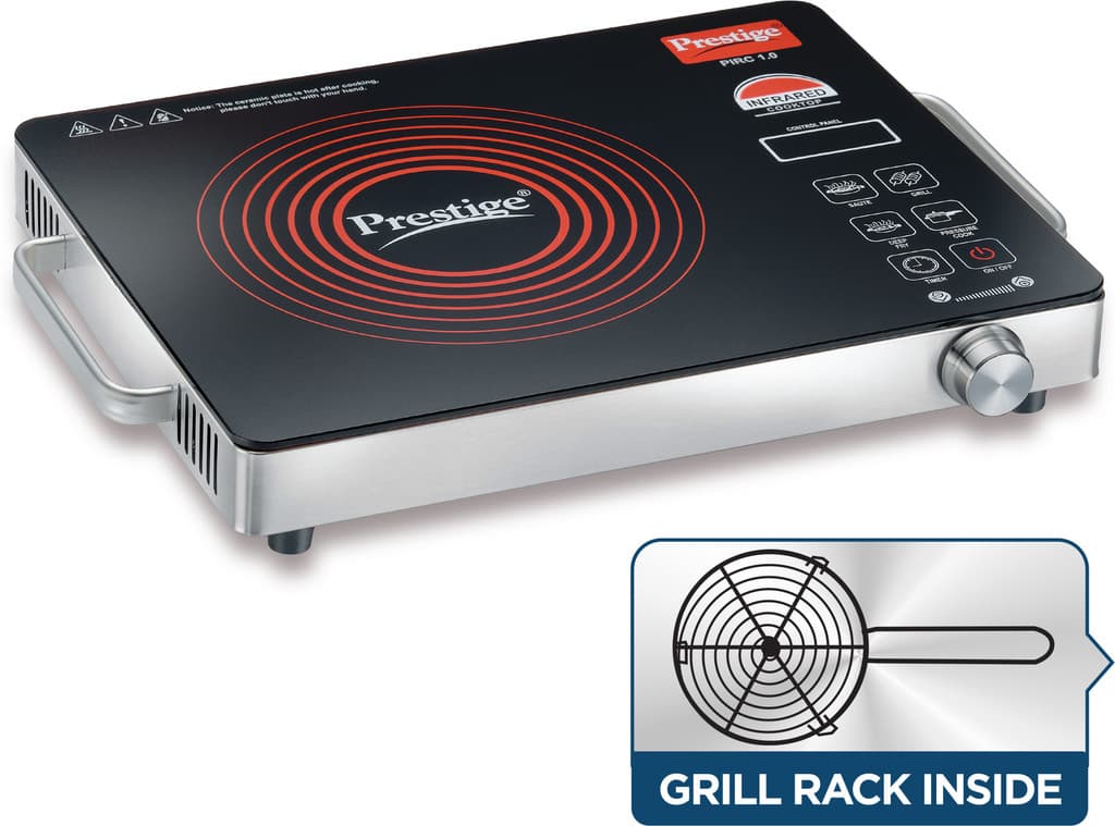 Prestige 2200 W Infrared Cooktop Touch Panel