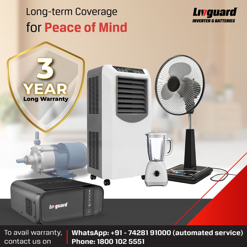 Livguard 900 VA Star 900 VA with 36 Months Warranty Square Wave Inverter