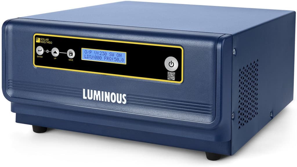 LUMINOUS 1100 VA NXG 1450e with 36 Months Warranty Solar Compatible Pure Sine Wave Inverter