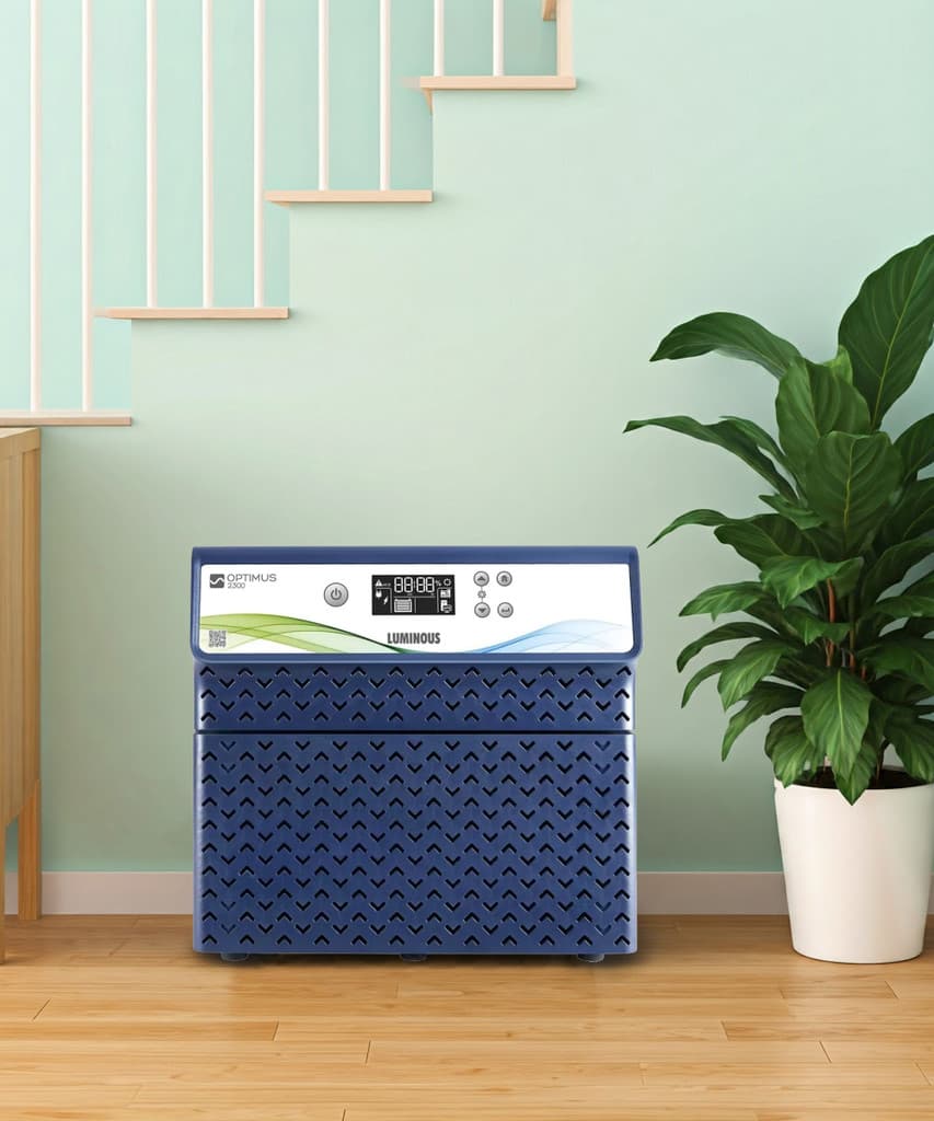 LUMINOUS 2000 VA Optimus 2300+/24V with 36 Months Warranty Pure Sine Wave Inverter