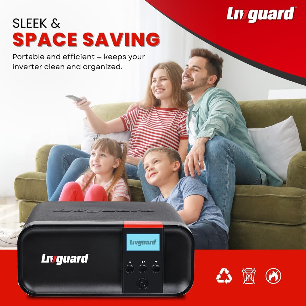 Livguard 900 VA 900 VA/12V with 3 Year Warranty Pure Sine Wave Inverter