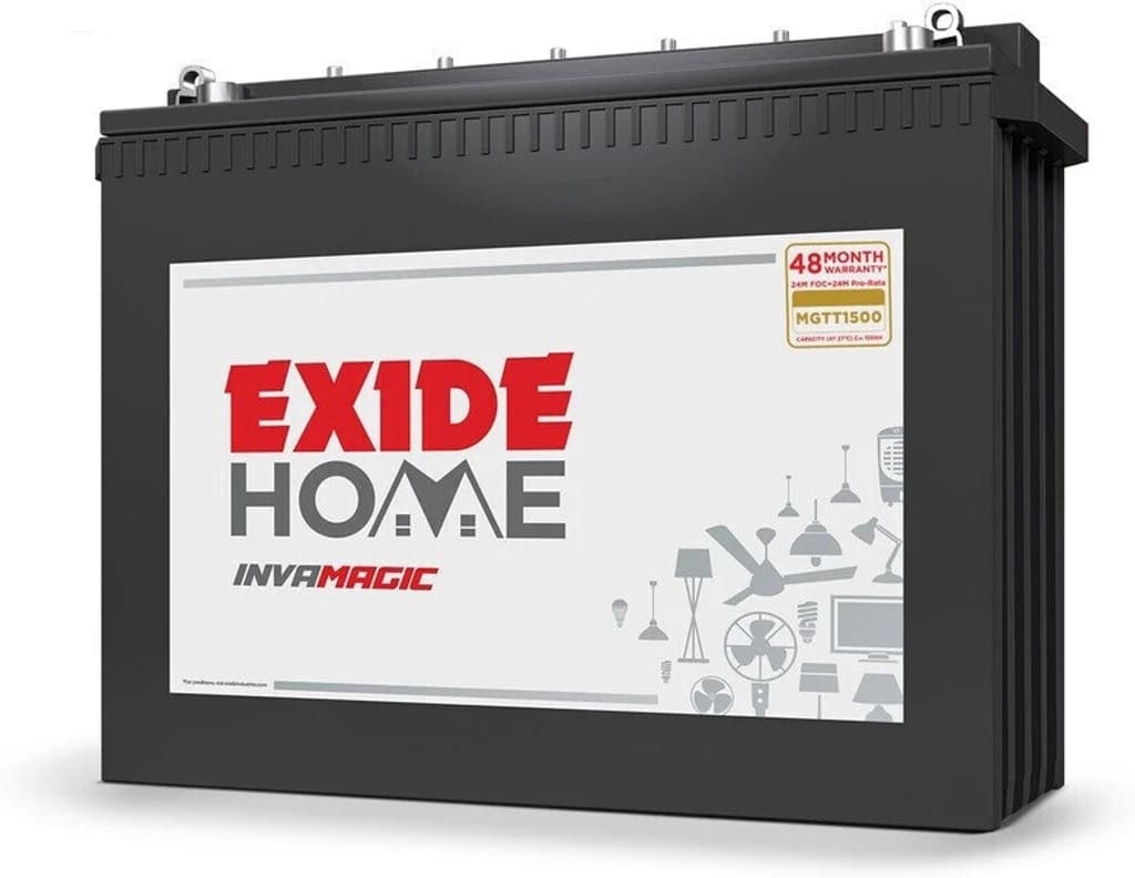 EXIDE 48 Months Warranty Tubular Inverter Battery