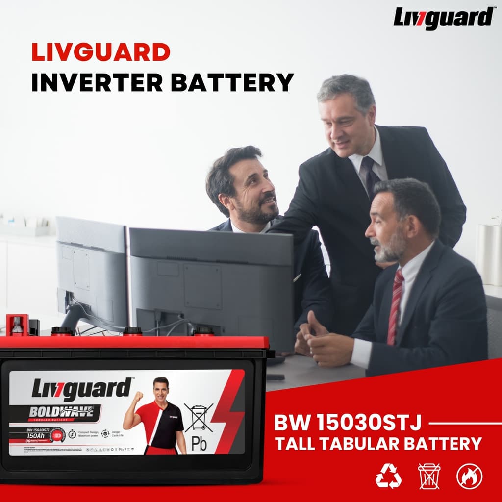 Livguard 30 Months Warranty Tubular Inverter Battery