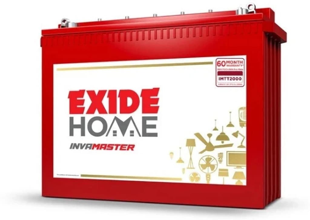 EXIDE 60 Months Warranty Tubular Inverter Battery