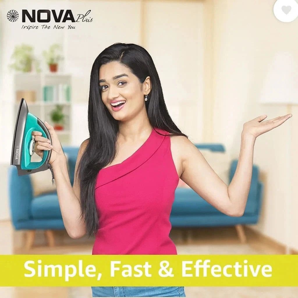 Nova Plus by Nova Amaze NI 10 1100 W Dry Iron