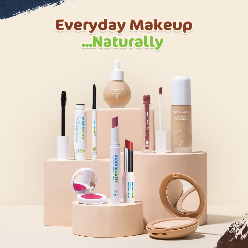 Mamaearth Charcoal Black Long Stay Kajal with Vitamin C & Chamomile for 11-Hrs Smudge-free