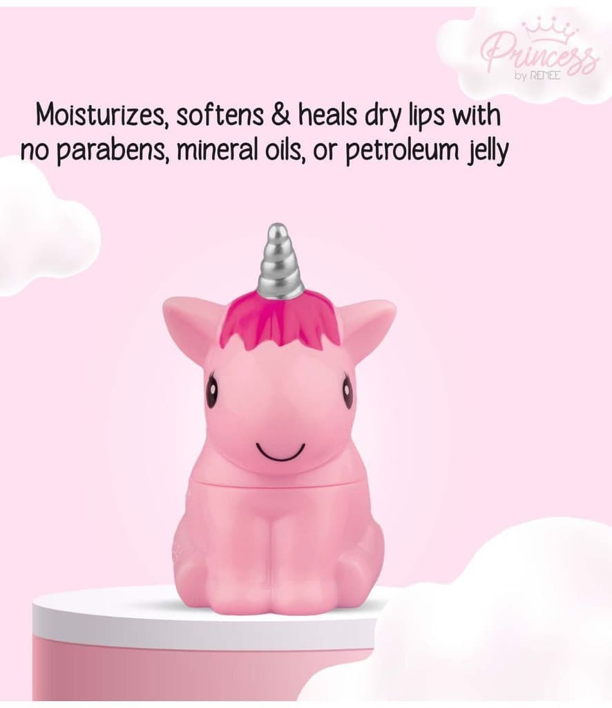 Renee Princess Snowball Lip Balm, 3gm Snowball
