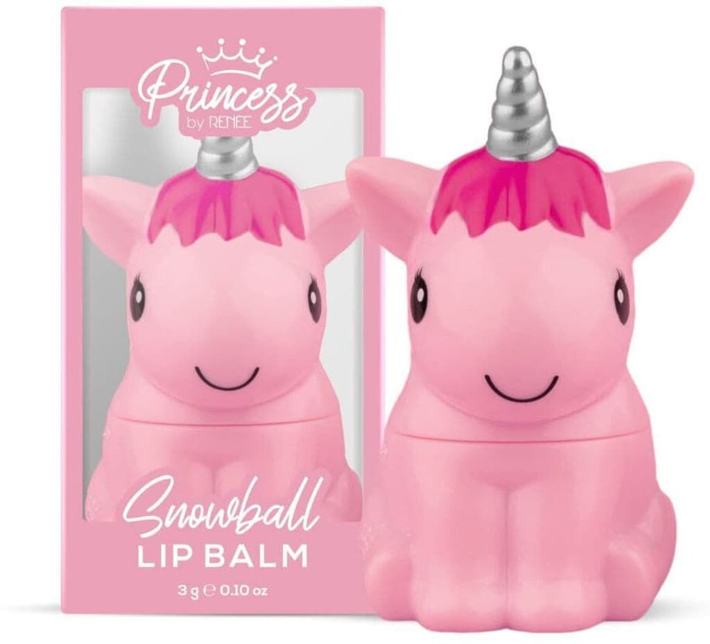 Renee Princess Snowball Lip Balm, 3gm Snowball