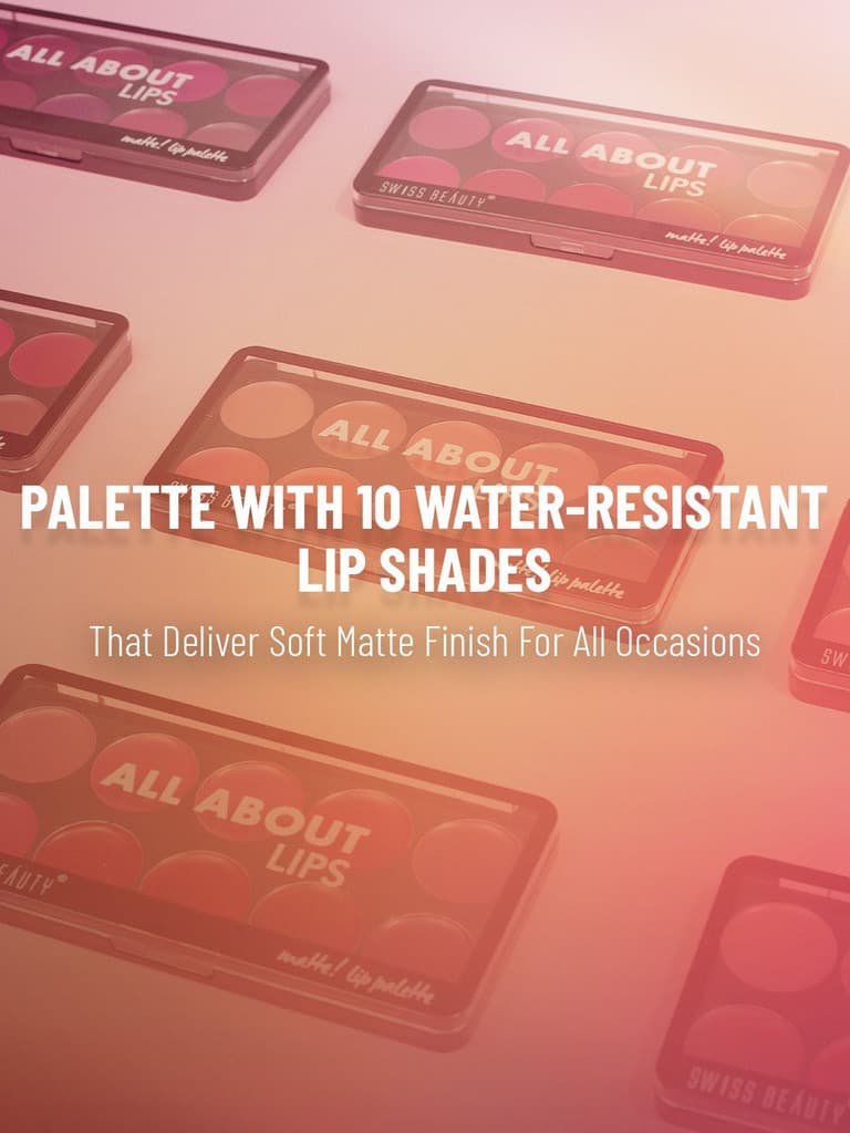 SWISS BEAUTY MATTE LIP PALETTE