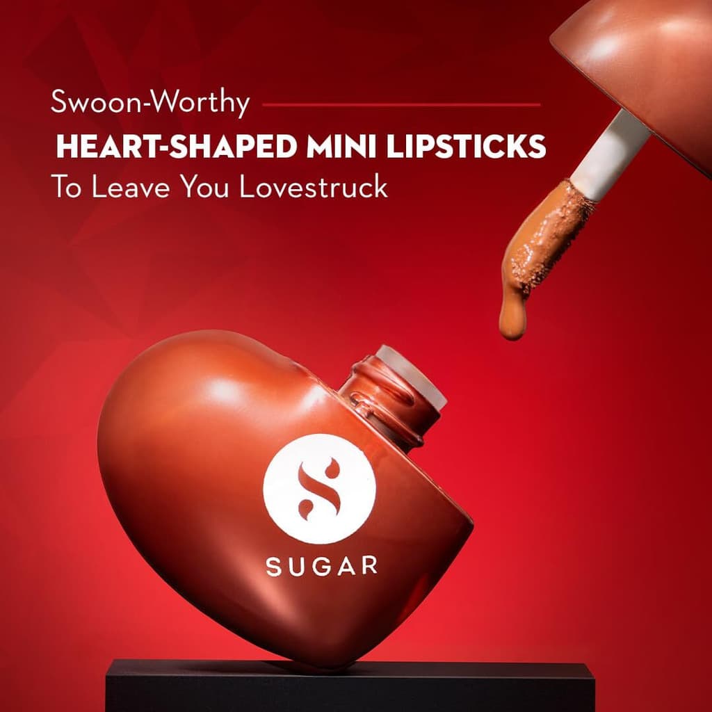 SUGAR Cosmetics LA LA Love 18Hrs, Long Lasting, Transferproof, Waterproof, Matte Lipstick