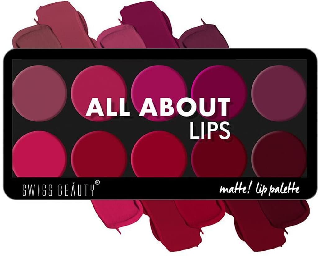 SWISS BEAUTY MATTE LIP PALETTE