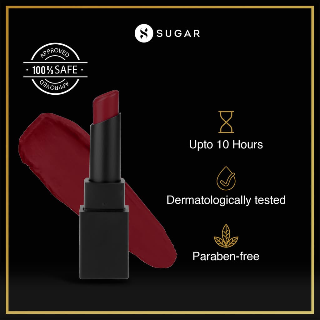 SUGAR Cosmetics Nothing Else Matter Longwear Lipstick