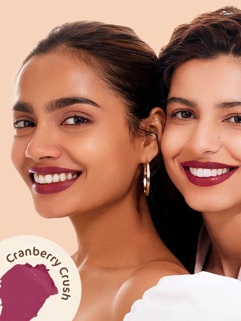 Mamaearth Creamy Matte Long Stay Lipstick with Murumuru Butter and Vitamin E